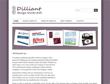 Tablet Screenshot of dilliant.com